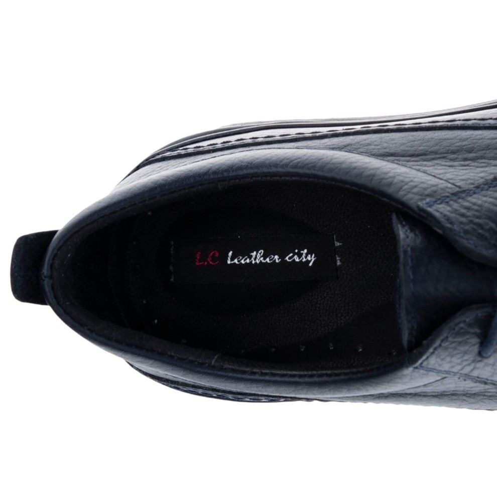 کفش روزمره مردانه شهر چرم مدل چرم طبیعی کد mt-7513 - - 6