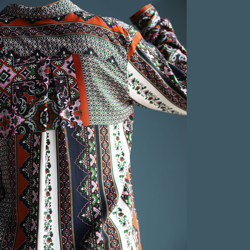 شومیز زنانه لیندکس مدل وینتیج