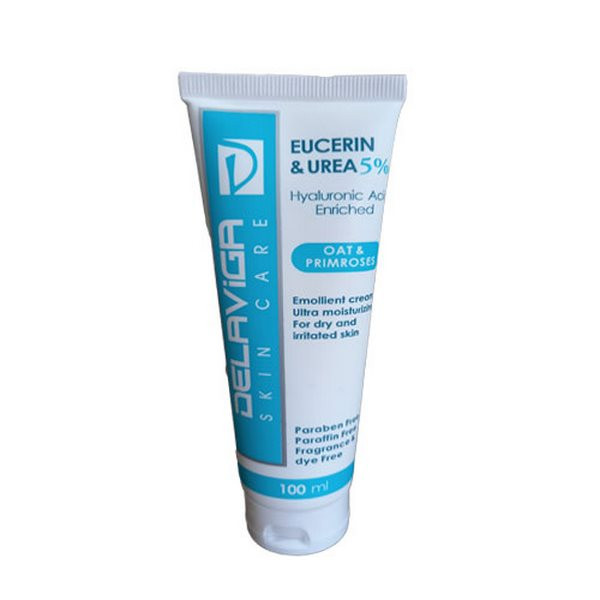 کرم نرم کننده دلاویگا مدل اوسرین اوره 10 حجم 100 میلی لیتر