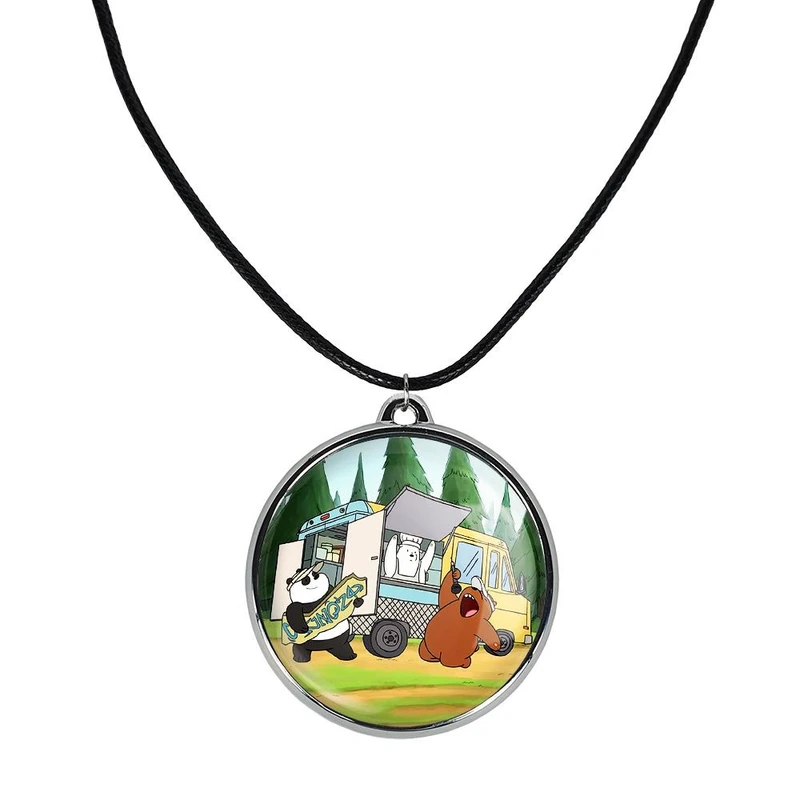 گردنبند خندالو مدل انیمیشن سه خرس کله پوک کد 2766227651