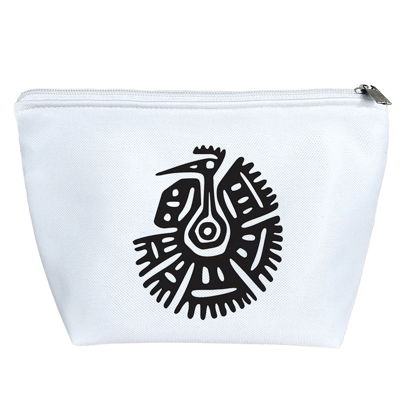 کیف لوازم آرایش دخترانه خندالو مدل نقش پرنده کد 7292