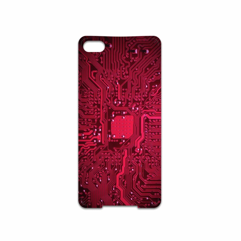برچسب پوششی ماهوت مدل Red-Printed-Circuit-Board مناسب برای گوشی موبایل بلک بری Z30