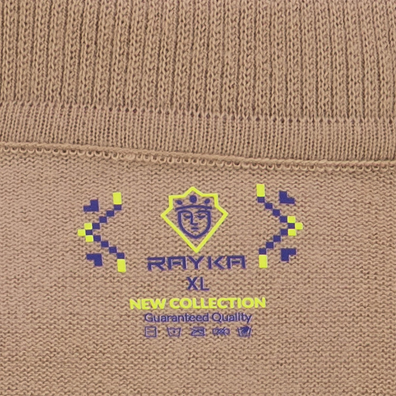 پلیور یقه برگردان مردانه رایکا مدل ND1 کد CR1