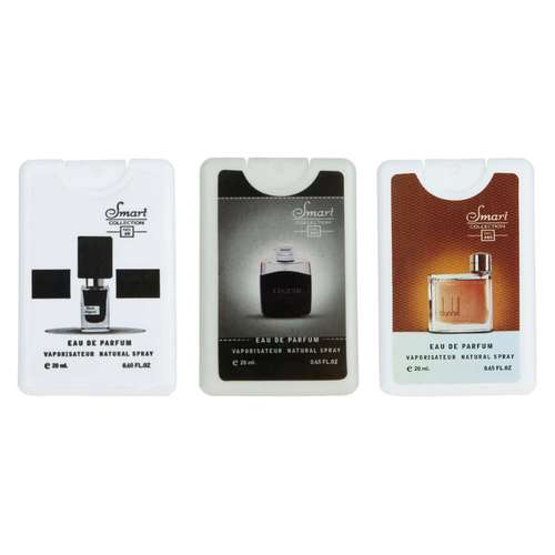 عطر جیبی مردانه اسمارت کالکشن مدل بلک افغان لجند دانهیل حجم 20 میلی لیتر بسته 3 عددی