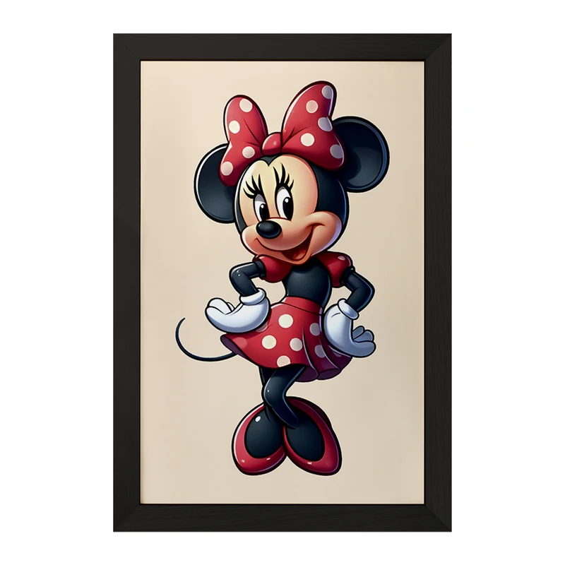 تابلو خندالو مدل میکی موس کد F7492