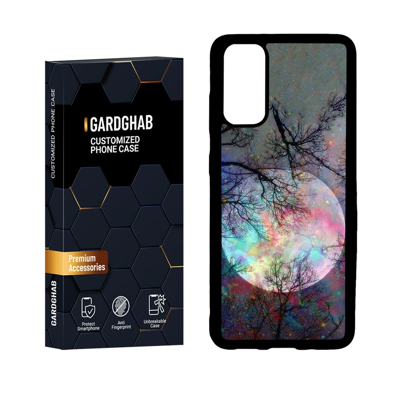 کاور گارد قاب مدل دور ژله ای منظره و طبیعت مناسب برای گوشی موبایل سامسونگ Galaxy S20