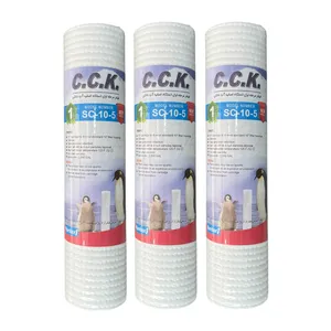 فیلتر دستگاه تصفیه آب سی سی کا مدل SC-10-5 - بسته 3 عددی