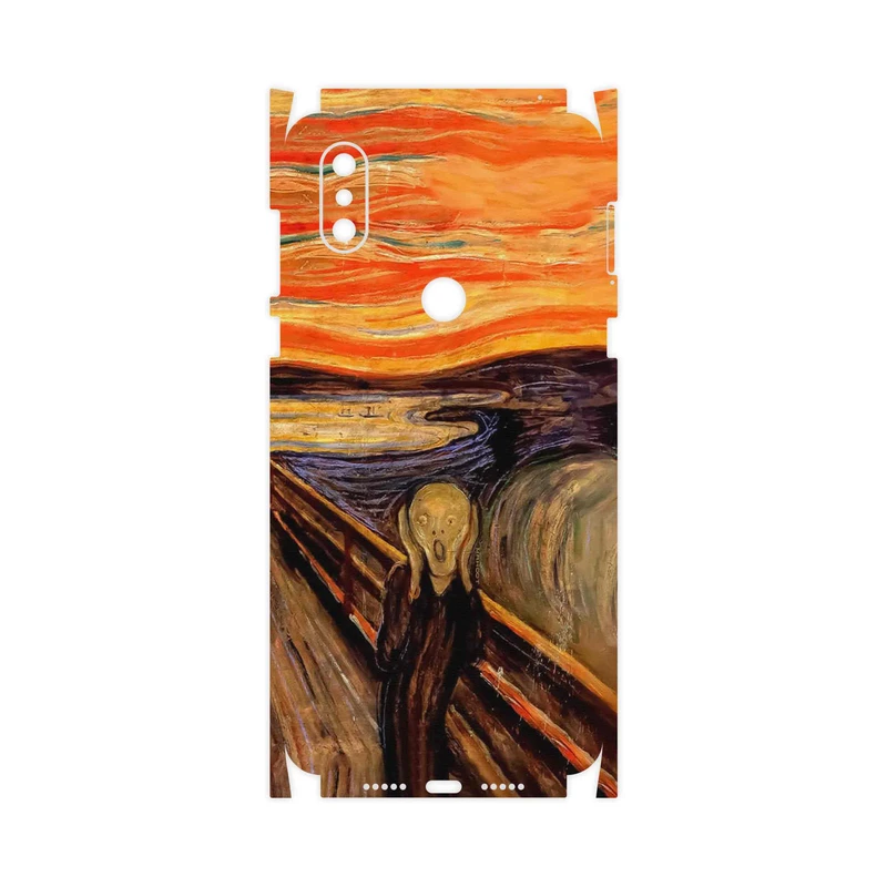برچسب پوششی ماهوت مدل The Scream of Munch-FullSkin مناسب برای گوشی موبایل شیائومی Mi Mix 3