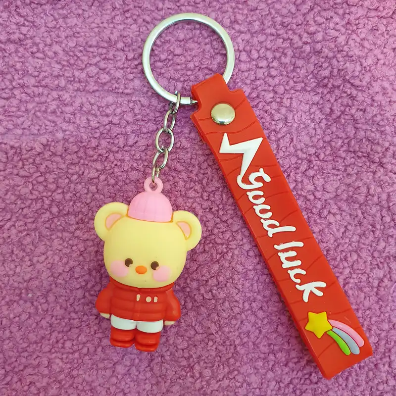 جاکلیدی مدل سیلیکونی طرح موش کاپشن پوش کد DB20