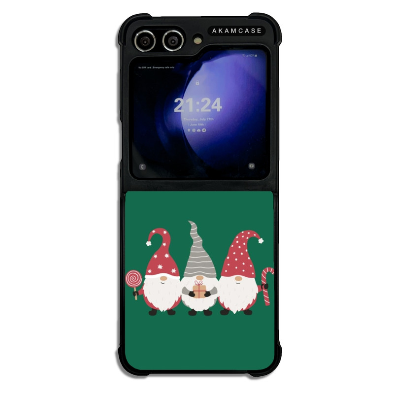 کاور آکام مدل AMCWSGZFLIP5-CHRISTMAS12 مناسب برای گوشی موبایل سامسونگ Galaxy Z Flip 5