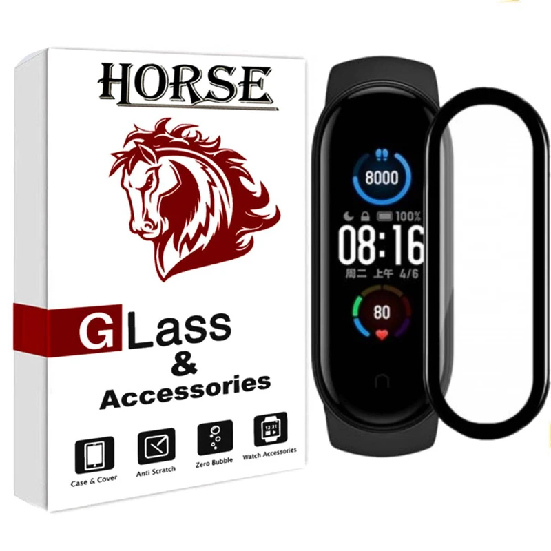 محافظ صفحه نمایش نانو هورس مدل PMH مناسب برای ساعت هوشمند شیائومی Mi Band 4