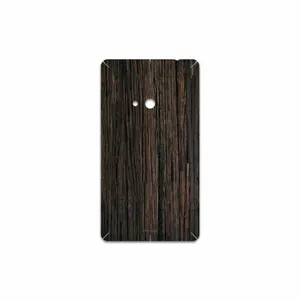 MAHOOT Burned Wood Cover Sticker for Nokia Lumia 625