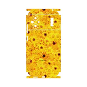 MAHOOT Yellow_Flower-FullSkin Cover Sticker for Xiaomi Poco M5