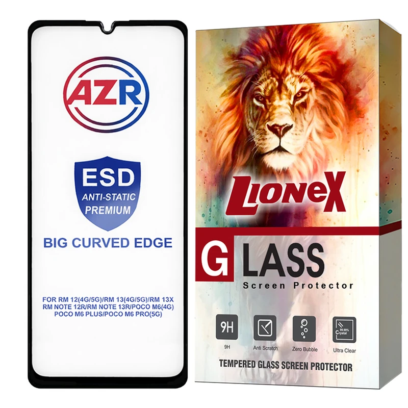 محافظ صفحه نمایش لایونکس مدل AZRL مناسب برای گوشی موبایل سامسونگ Galaxy A25 5G / Galaxy F15 5G
