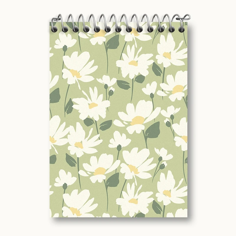 دفتر یادداشت 50 برگ خندالو مدل گل گلی کد N566