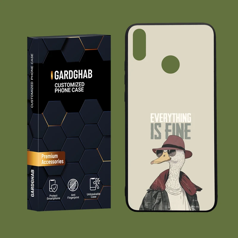 کاور گارد قاب مدل دورژله ای پسرانه مناسب برای گوشی موبایل آنر 8x