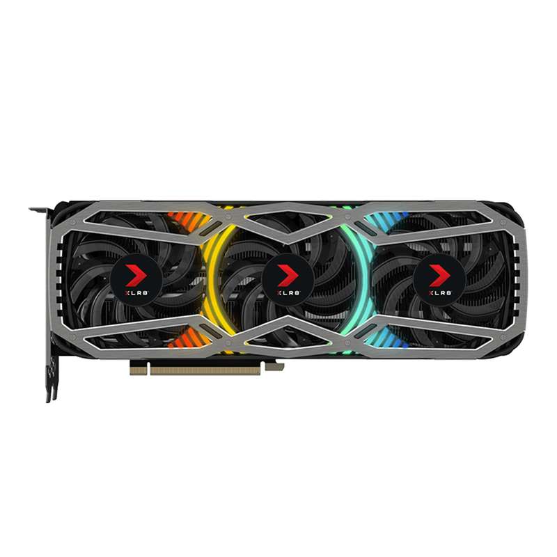 کارت گرافیک پی ان وای مدل GeForce RTX 3080 10GB XLR8 Gaming REVEL EPIC-X RGB Triple Fan LHR