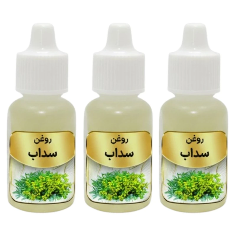 روغن سداب کد 004 حجم 20 میلی لیتر بسته سه عددی