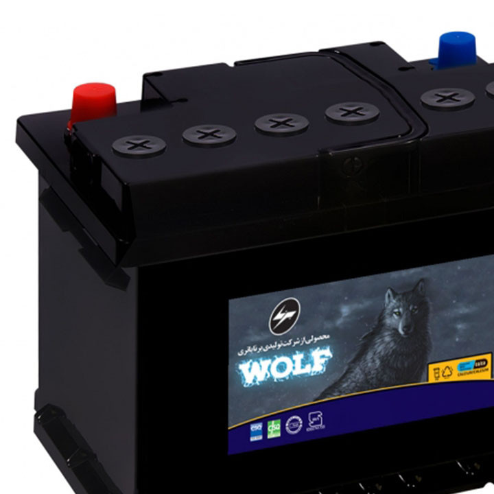 باتری اسیدی خودرو برنا مدل 55 آمپر