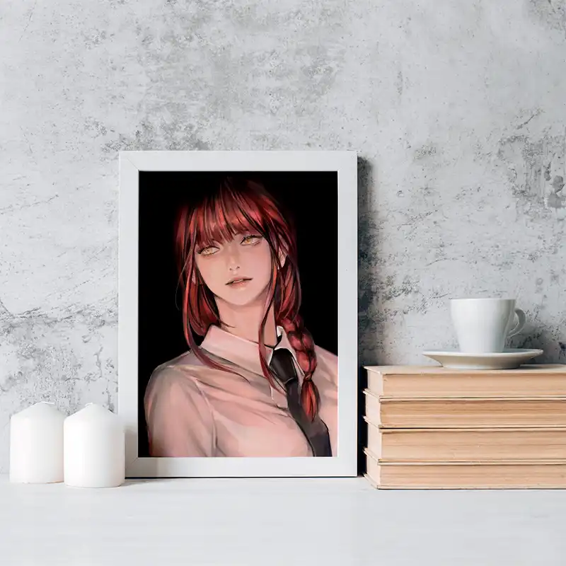 تابلو خندالو مدل ماکیما انیمه مرد اره ای کد 17899