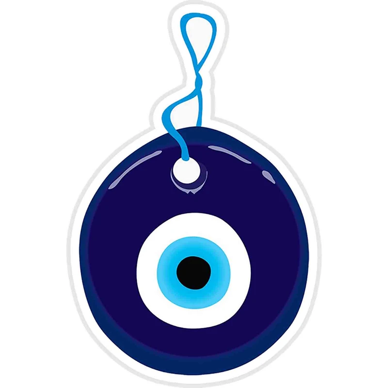 استیکر لپ تاپ طرح Blue Evil Eye Bead کد ST222