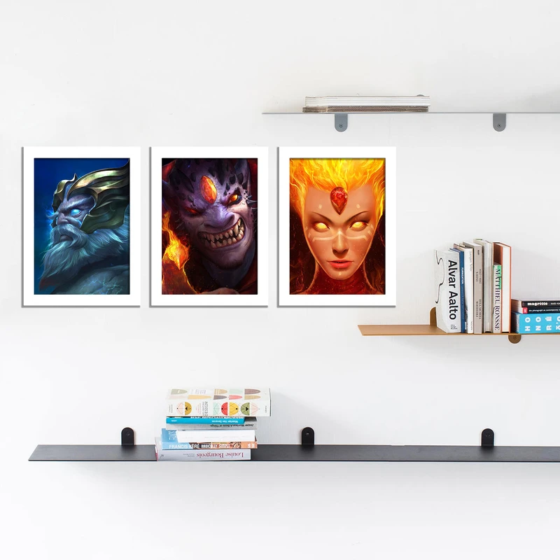 تابلو طرح dota2 مجموعه 3 عددی