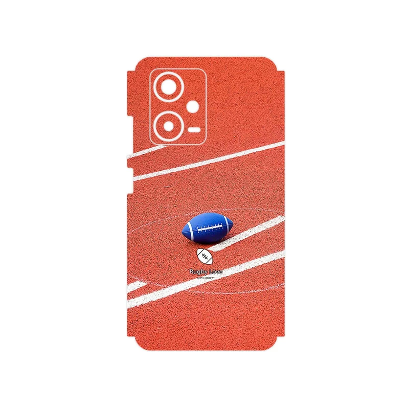 برچسب پوششی ماهوت مدل Rugby football مناسب برای گوشی موبایل شیائومی Redmi Note 12 Pro Plus