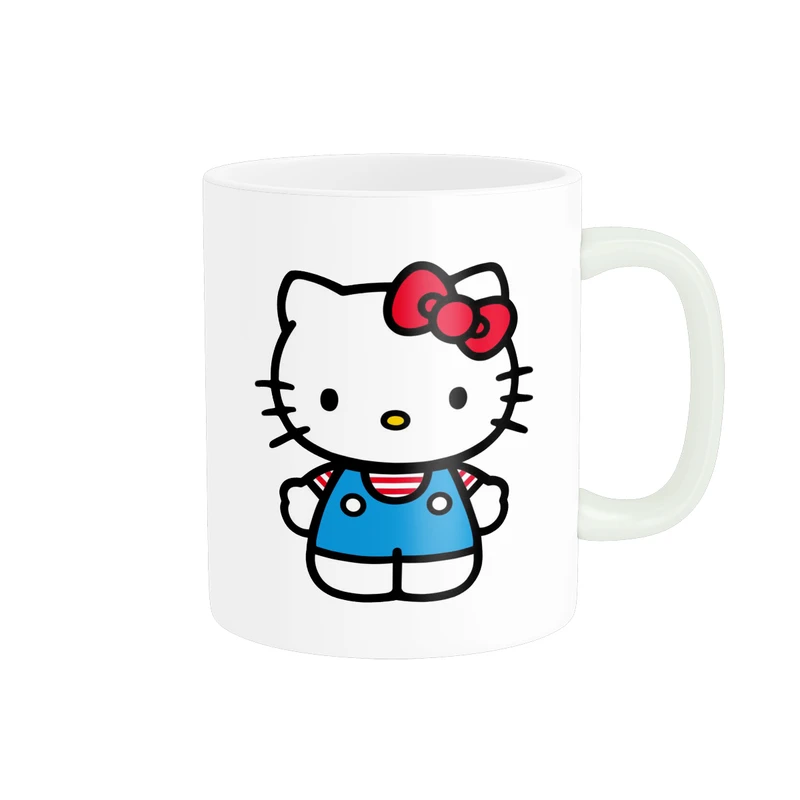 ماگ پادآفرین مدل کارتونی طرح کیتی ناز و کیوت کد p8499