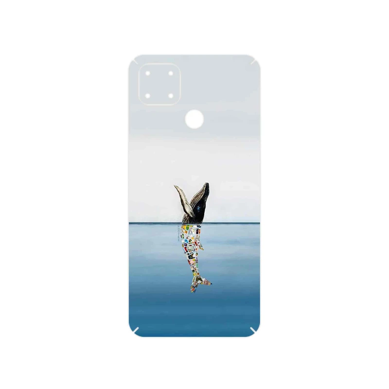برچسب پوششی ماهوت مدل Collage of Sea Trash مناسب برای گوشی موبایل ریلمی C25s