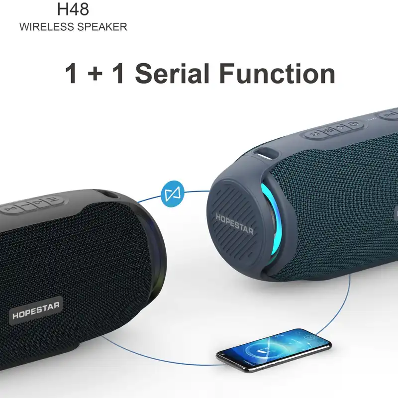 اسپیکر بلوتوثی قابل حمل هوپ استار مدل H48