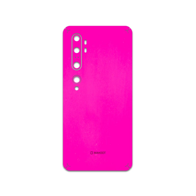 برچسب پوششی ماهوت مدل Phosphorus-Pink مناسب برای گوشی موبایل شیائومی Mi Note 10 Pro