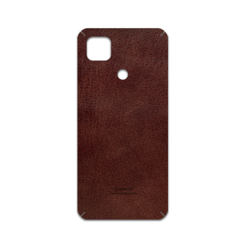 برچسب پوششی ماهوت مدل Natural-Leather مناسب برای گوشی موبایل شیائومی Redmi 9C NFC