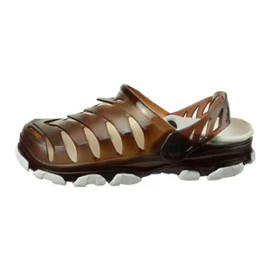 صندل مردانه پاپا مدل ساحلی GRY.1915