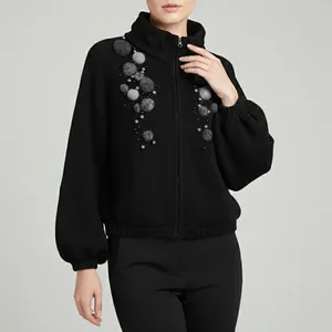 ژاکت زنانه گره استایل مدل قاب شب