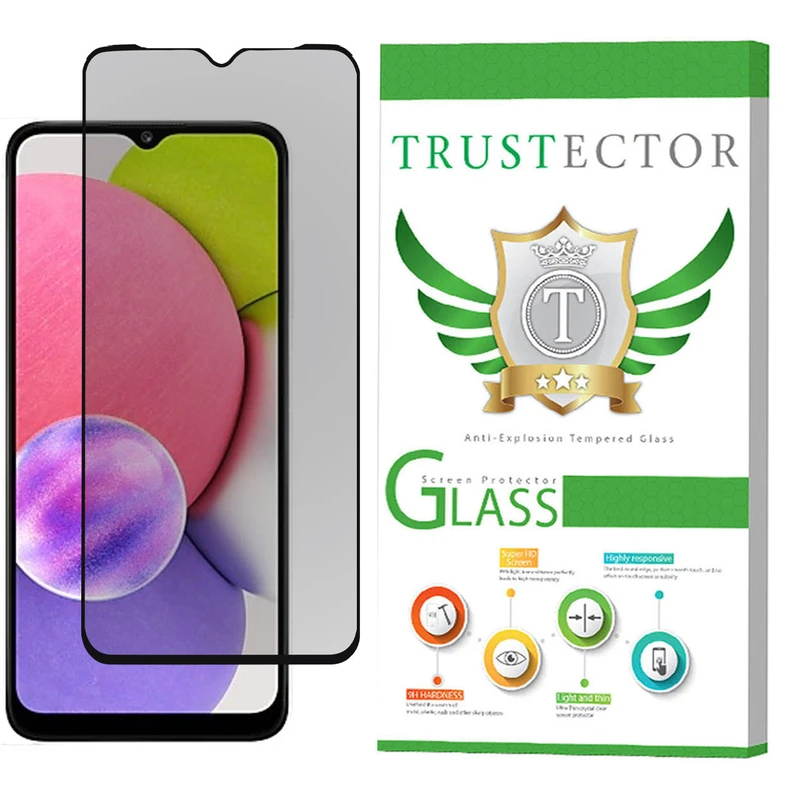 محافظ صفحه نمایش حریم شخصی تراستکتور مدل PFT مناسب برای گوشی موبایل سامسونگ Galaxy A03s