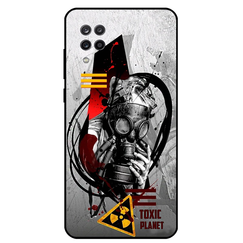 کاور مگافون طرح سمی مدل 2821 مناسب برای گوشی موبایل سامسونگ Galaxy M12 / F12       