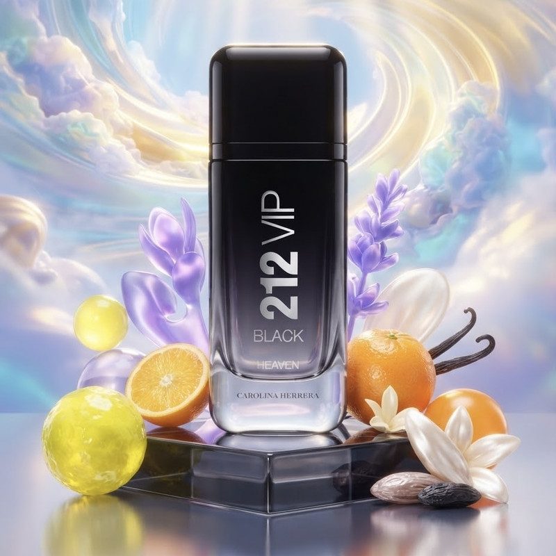 ادو پرفیوم مردانه هیون پرفیوم مدل 212 VIP-BLACK حجم 100 میلی‌لیتر با رایحه چوبی و تلخ،ماندگاری زیاد و پخش بوی قوی