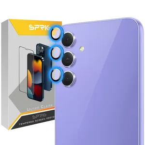 محافظ لنز دوربین شبرنگ اسپریگ مدل Luminous مناسب برای گوشی موبایل سامسونگ Galaxy A34 5G