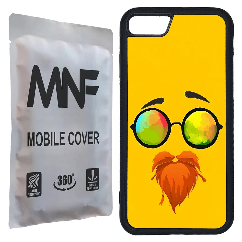 کاور ام ان اف طرح عینک فانتزی کد P-095 مناسب برای گوشی موبایل اپل iPhone SE 2020 / SE 2022