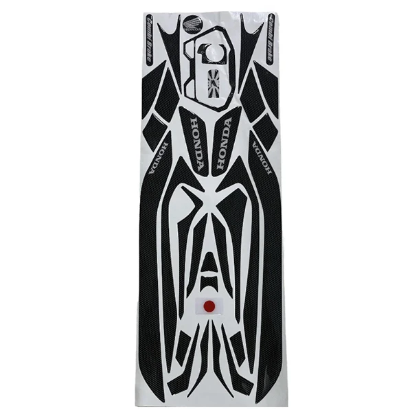 برچسب بدنه موتور سیکلت وارون مدل B-10-CARBON مناسب برای هوندا کلیک 150 بسته 33 عددی