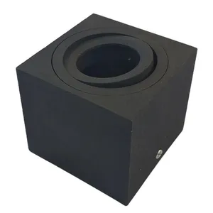 چراغ دکوراتیو زمرد نور مدل چراغ سقفی روکار مربع کوتاه کد 128