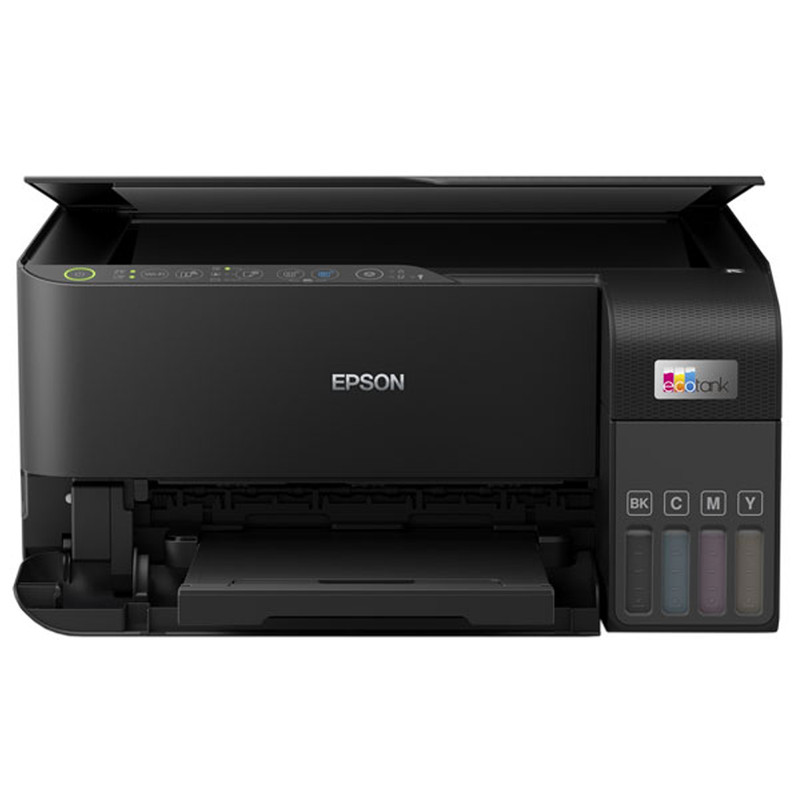 پرینتر جوهر افشان چندکاره رنگی اپسون مدل EcoTank L3550 با اتصال باسیم و بی‌سیم، سایز چاپ A4
