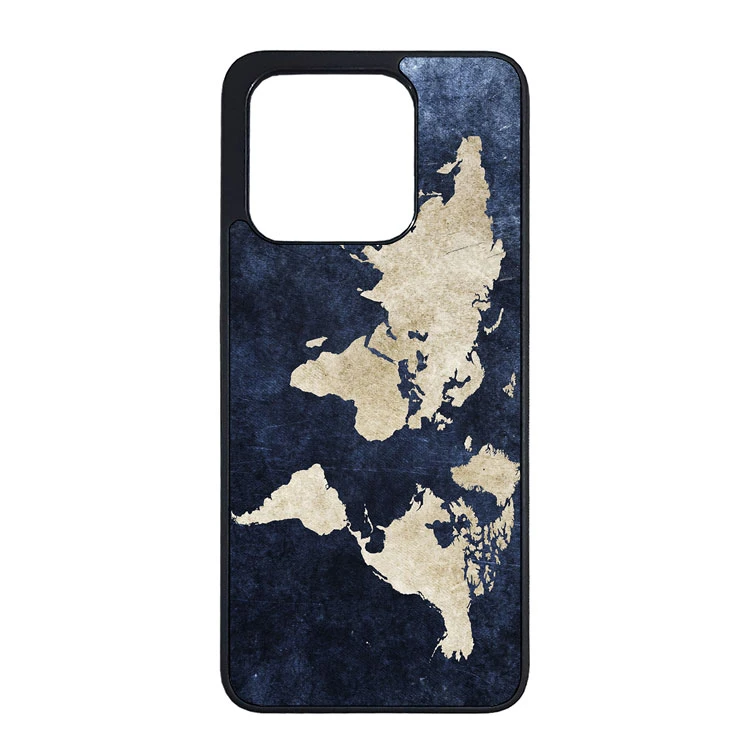 کاور طرح نقشه جهان مناسب برای گوشی موبایل شیائومی redmi 12c