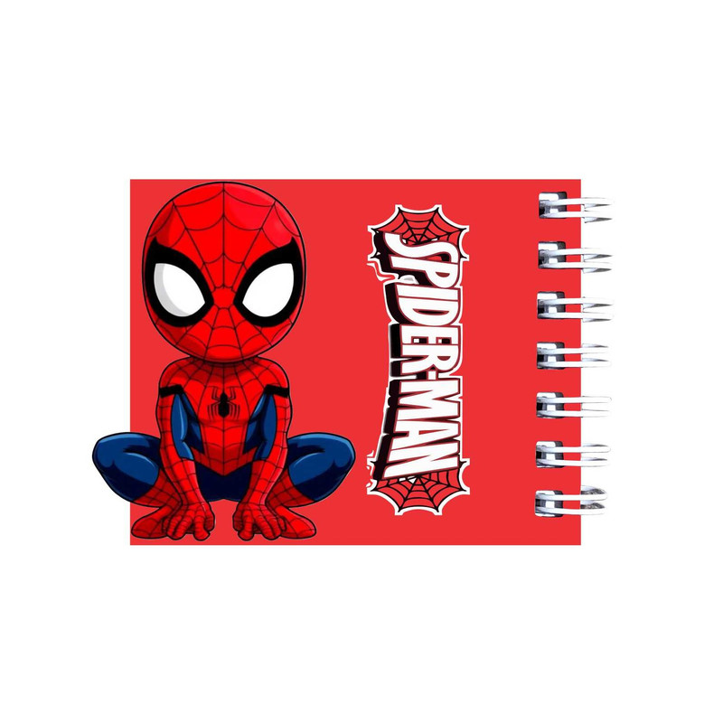 دفترچه یادداشت 25 برگ مدل مرد عنکبوتی اسپایدرمن کد CHF