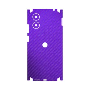 MAHOOT Purple-Fiber-FullSkin Cover Sticker for Motorola Moto G04