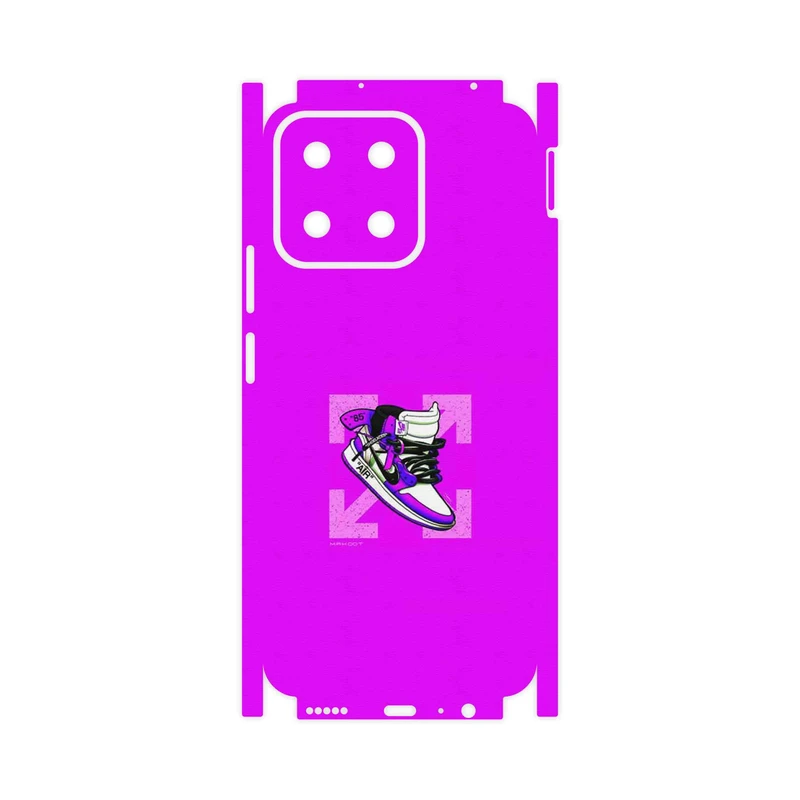 برچسب پوششی ماهوت مدل Nike Air Sneaker Digital Art-FullSkin مناسب برای گوشی موبایل آنر X7c