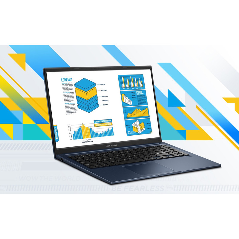 عکس لپ تاپ 15.6 اینچی ایسوس مدل Vivobook X1504VA-NJ725-i3 1315U-8GB DDR4 3200MHz-512GB SSD-TN - کاستوم شده — زاویه و جزئیات 11
