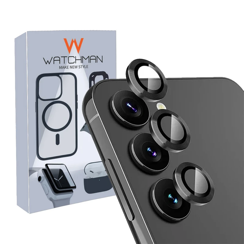 محافظ لنز دوربین رینگی واچ من مدل RingMetal-4K مناسب برای گوشی موبایل سامسونگ Galaxy A34