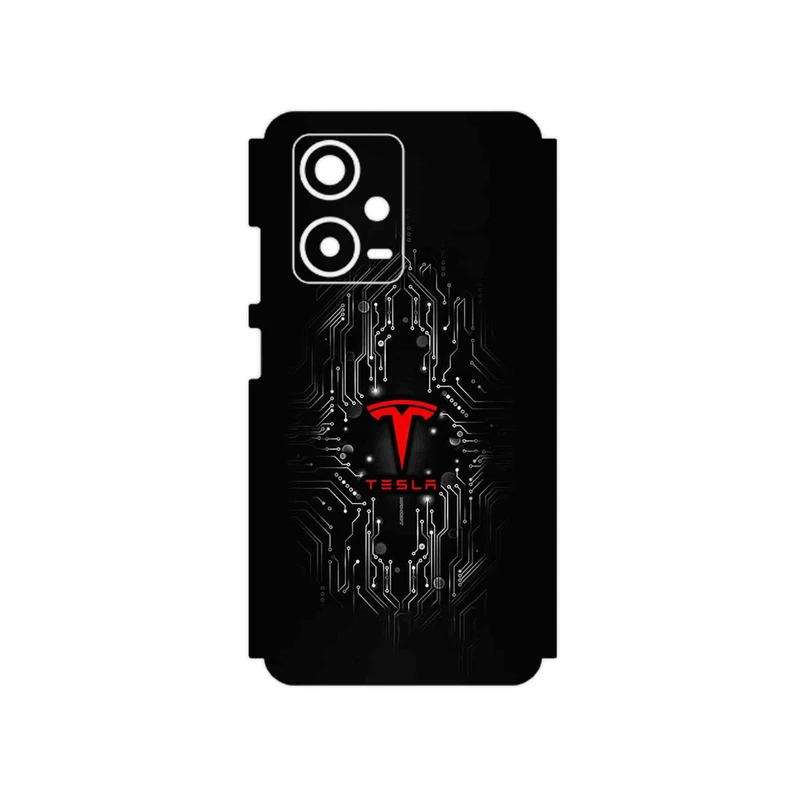 برچسب پوششی ماهوت مدل TESLA مناسب برای گوشی موبایل شیائومی Redmi Note 12 Pro Plus