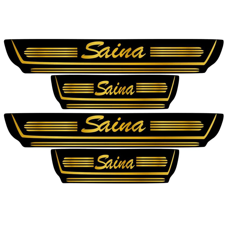  برچسب بدنه خودرو اسپرت غدیر مدل CH GO YA59 A113 مناسب برای ساینا بسته 4 عددی